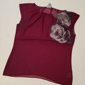 Worthington Floral Blouse